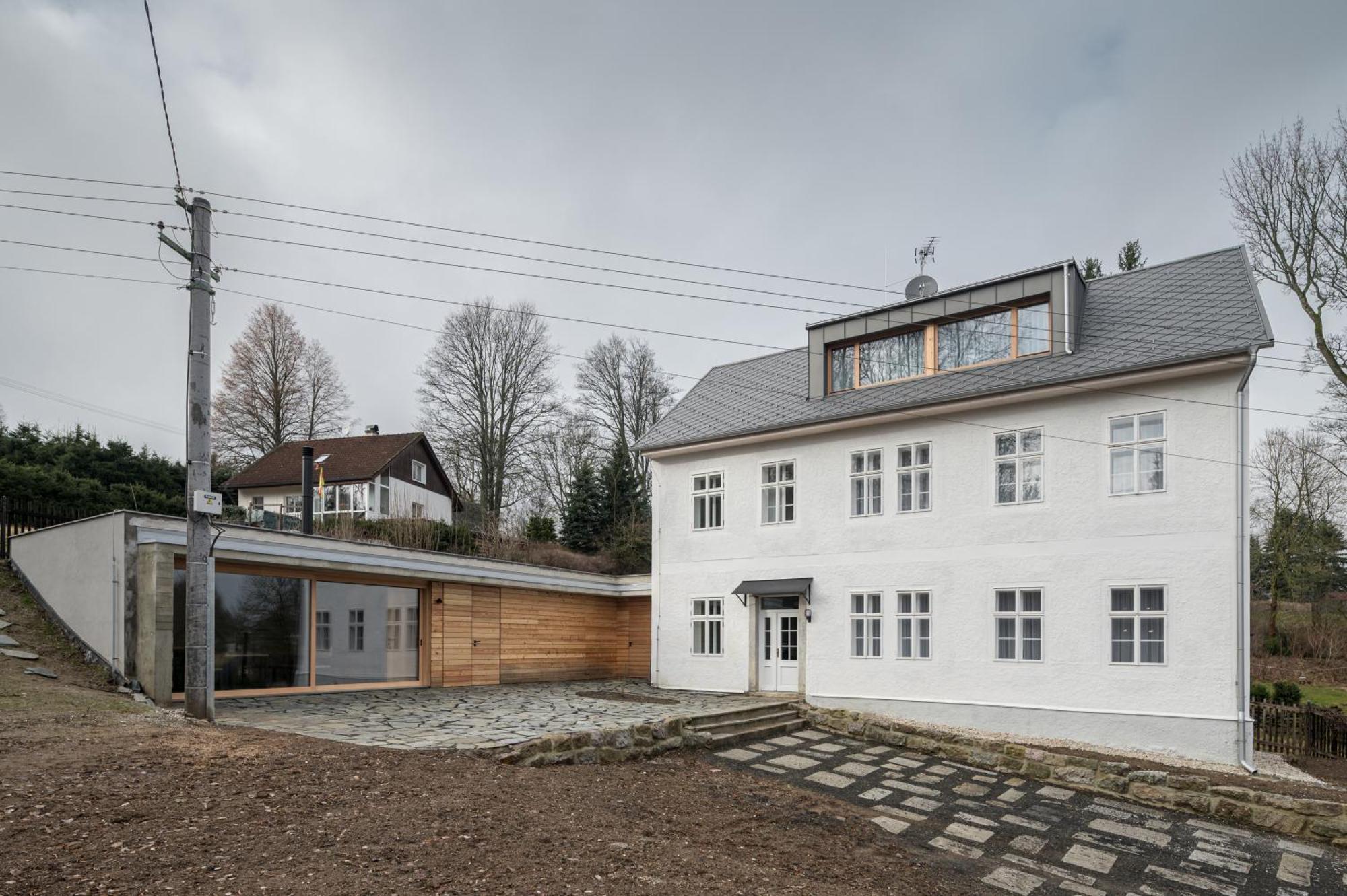 Stara Skola - Alte Schule, Loucna Villa Jindrichovice Exterior photo